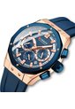 Reloj Curren 8464 Cronógrafo Marco Bronce - Azul de Curren