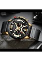 Reloj Curren 8329 Cronógrafo - Negro / Dorado de Curren