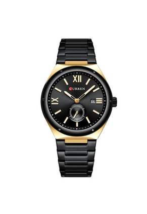 Reloj Curren 8471 Clasico Marco Dorado - Negro