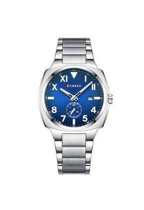 Reloj Curren 8472 Clasico Tablero Azul - Plata