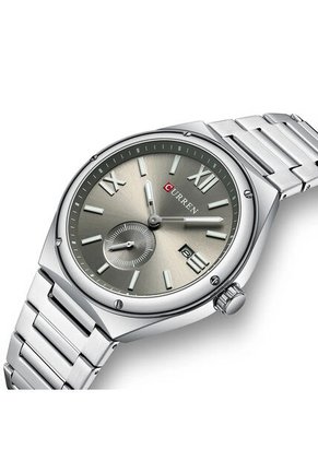 Reloj Curren 8471 Clasico Tablero Gris - Plata