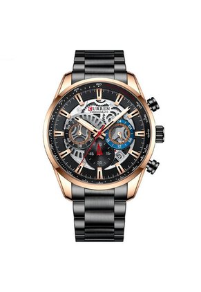 Reloj Curren 8391 Cronógrafo Bisel Bronce - Negro