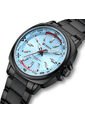 Reloj Curren 8455 Clasico Tablero Azul - Negro de Curren