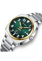 Reloj Curren 8472 Clasico Tablero Verde - Plata de Curren