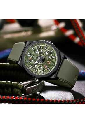 Reloj Curren 8437 Marco Negro - Verde