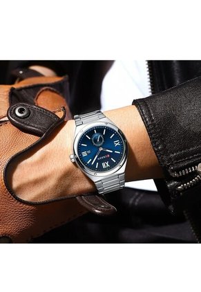 Reloj Curren 8471 Clasico Tablero Azul - Plata