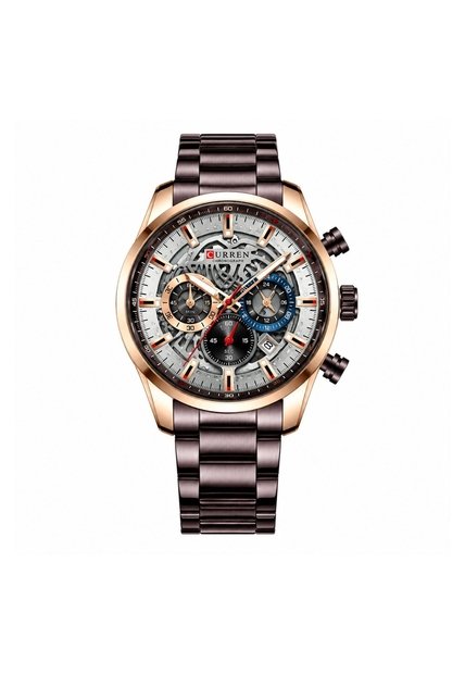 Reloj Curren Modelo KRED28201228 Cafe Hombre