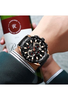 Reloj Curren 8363 Cronógrafo - Negro
