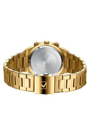 Reloj Curren 8440 Cronógrafo Fondo Negro - Dorado