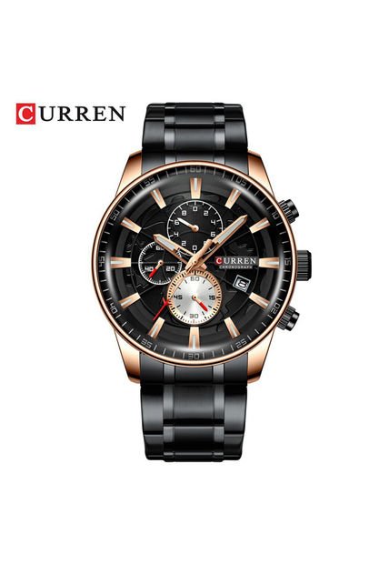 Reloj Para Hombre Curren Kred0401 Negro