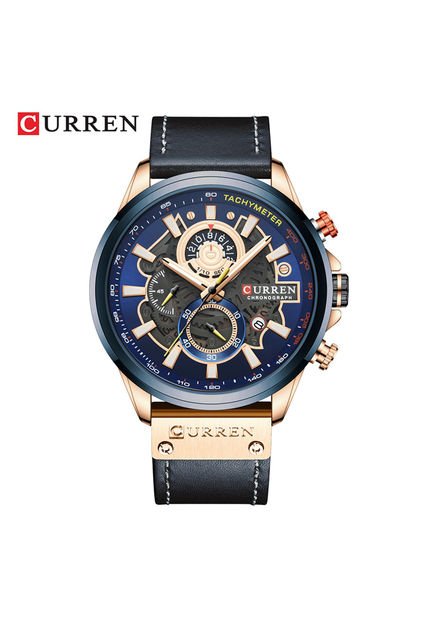 Reloj Para Hombre Curren Kred0521 Azul