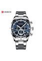 Reloj Para Hombre Curren Krec761903 Plateado de Curren