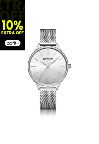 Reloj Curren Modelo 9024 Plateado Mujer Curren