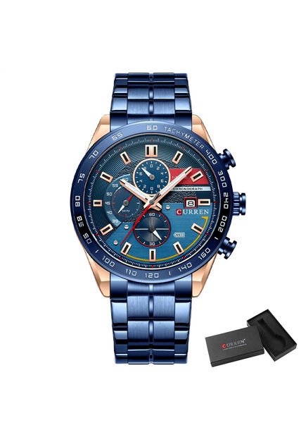 Reloj Curren Modelo KREd532003 Azul Hombre