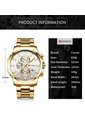 Reloj Curren 8348 Cronógrafo Tablero Blanco - Dorado de Curren
