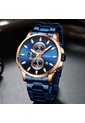 Reloj Curren 8348 Cronógrafo Marco Bronce - Azul de Curren