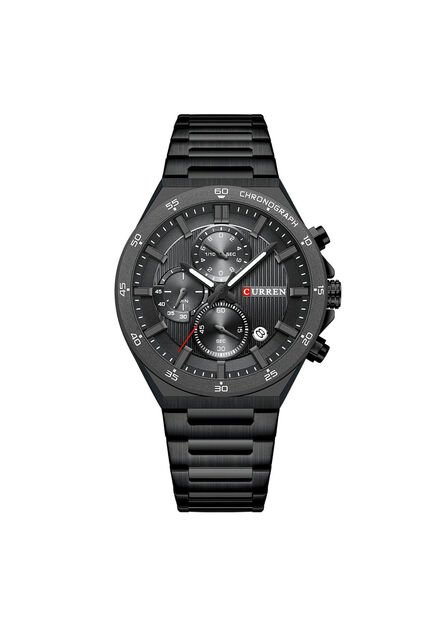 Reloj Curren 8481 Cronógrafo - Negro