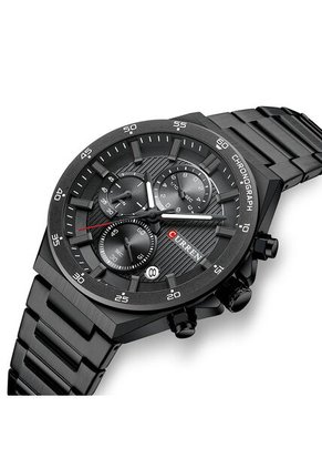 Reloj Curren 8481 Cronógrafo - Negro