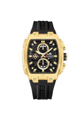Reloj Curren 8488 Cronógrafo Marco Dorado - Negro