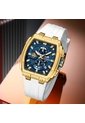 Reloj Curren 8488 Cronógrafo Marco Dorado - Blanco de Curren