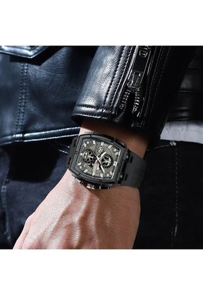 Reloj Curren 8488 Cronógrafo Marco Negro - Negro