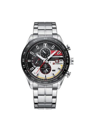 Reloj Curren 8410 Cronógrafo - Plata