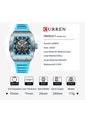 Reloj Curren 8438 Tipo Richard M - Celeste de Curren