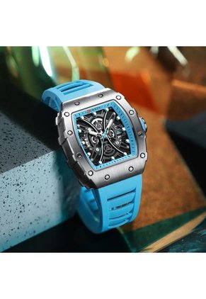 Reloj Curren 8438 Tipo Richard M - Celeste