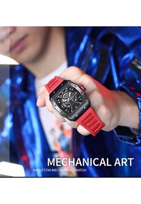 Reloj Curren 8438 Tipo Richard M - Rojo