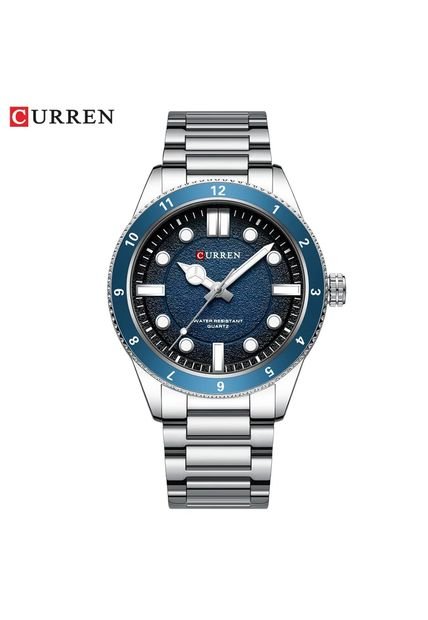 Reloj Curren Modelo KREd9602 Plateado Hombre