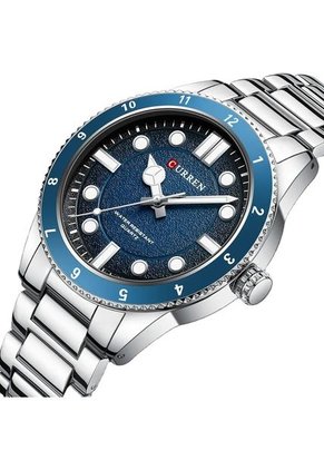 Reloj Curren Modelo KREd9602 Plateado Hombre