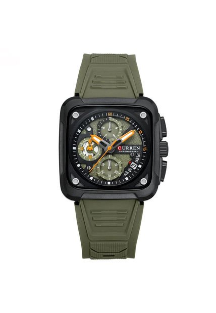 Reloj Curren 8461 Cronógrafo - Verde
