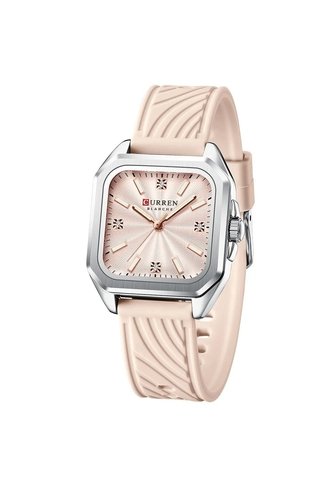 Reloj Curren 9113 Clasico Marco Plateado - Rosa Curren