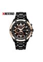 Reloj Para Hombre Curren 8023 8023Bkrg Negro de Curren