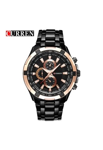 Reloj Para Hombre Curren 8023 8023Bkrg Negro Curren