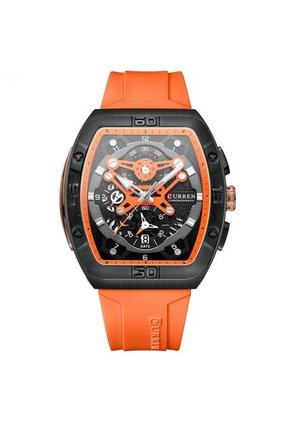 Reloj Curren 8443 Cronógrafo - Naranja