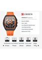 Reloj Curren 8443 Cronógrafo - Naranja de Curren