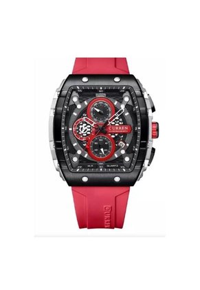 Reloj Curren Modelo KRED8204 Rojo Hombre