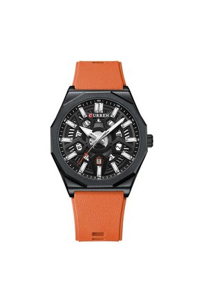 Reloj Curren 8437 Marco Negro - Naranja