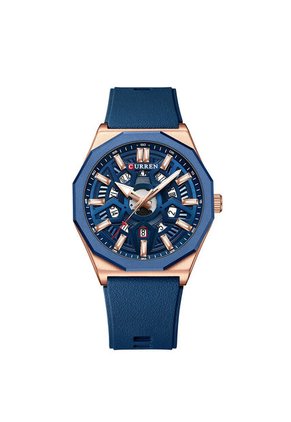 Reloj Curren 8437 Marco Bronce - Azul