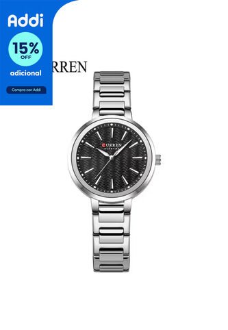 Reloj Curren Modelo KREE3801 Plateado Mujer Curren