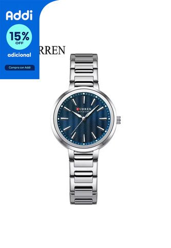 Reloj Curren Modelo KREE3802 Plateado Mujer Curren