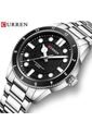 Reloj Curren Modelo KREd9601 Plateado Hombre de Curren