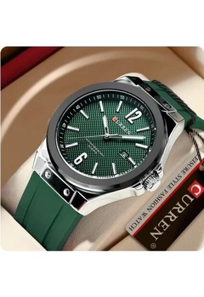 Reloj Curren 8467 Deportivo Tablero Verde - Verde