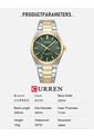 Reloj Curren 8439 Clasico Tablero Verde - Bicolor de Curren