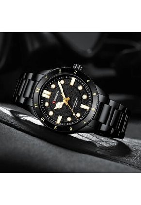 Reloj Curren 8450 Clasico Tablero Negro - Negro