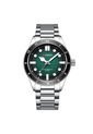 Reloj Curren 8450 Clasico Tablero Verde - Plata de Curren