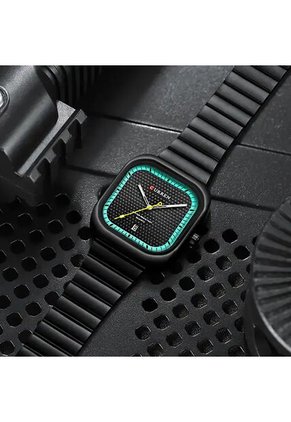 Reloj Curren 8460 Clasico Tablero Verde - Negro