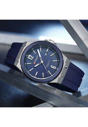 Reloj Curren 8467 Deportivo Tablero Azul - Azul