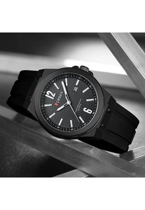 Reloj Curren 8467 Deportivo Tablero Negro - Negro